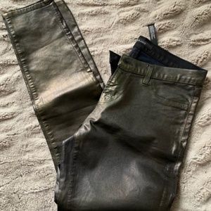 NWT J Brand Coated Skinny Jeans